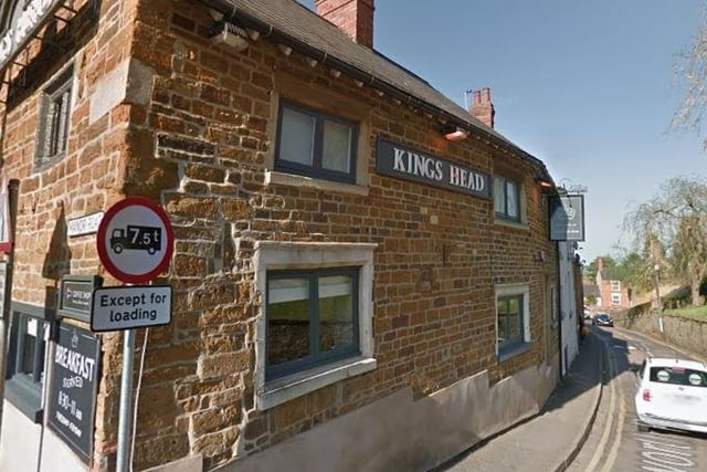 Third is The Kings Head in Spratton. The Brixworth Road pub has four-and-a-half stars from 455 reviews on the website. One reviewer wrote in December: "We have been several times with clients now. The food is exceptional and I would highly recommend this restaurant. The fish and chips are my favourite!" Photo: Google