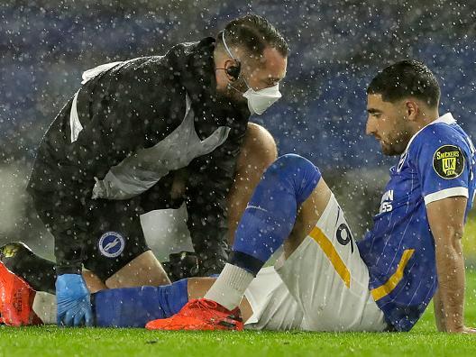 Scored in last two Carabao Cup appearances. Had a decent effort on 25 minutes well saved by Henderson. Limped off soon into the second half and was replaced by Maupay.