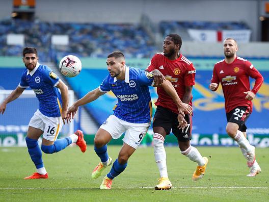Replaced Jahanbakhsh on 50 minutes but had little to work with as United dominated once Rashford and Pogba came on