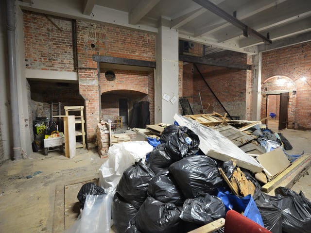 Press tour of the Old Observer Building in Hastings on 28/10/20. Photo Justin Lycett SUS-201028-150146001