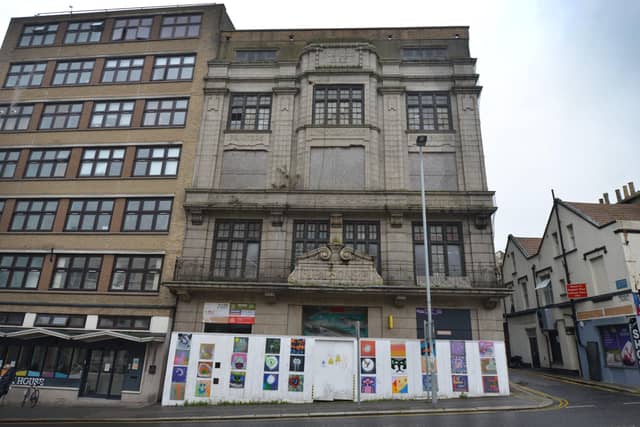 Press tour of the Old Observer Building in Hastings on 28/10/20. Photo Justin Lycett SUS-201028-145333001