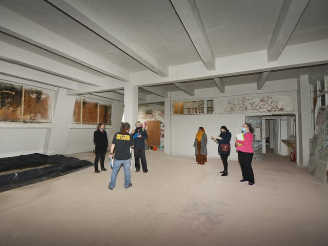 Press tour of the Old Observer Building in Hastings on 28/10/20. Photo Justin Lycett SUS-201028-145400001