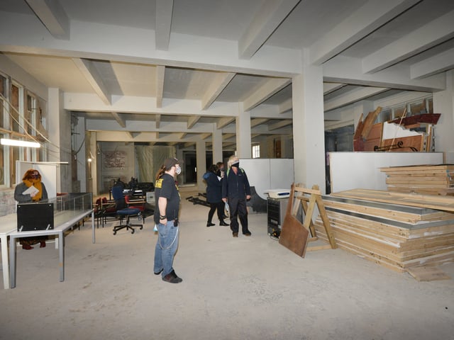 Press tour of the Old Observer Building in Hastings on 28/10/20. Photo Justin Lycett SUS-201028-150349001