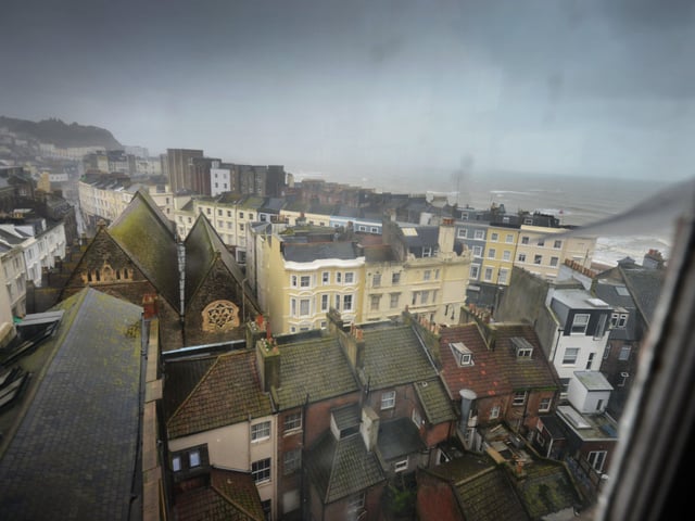Press tour of the Old Observer Building in Hastings on 28/10/20. Photo Justin Lycett SUS-201028-145759001