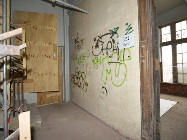 Press tour of the Old Observer Building in Hastings on 28/10/20. Photo Justin Lycett SUS-201028-145627001