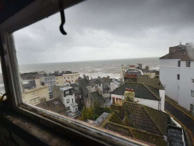 Press tour of the Old Observer Building in Hastings on 28/10/20. Photo Justin Lycett SUS-201028-145852001