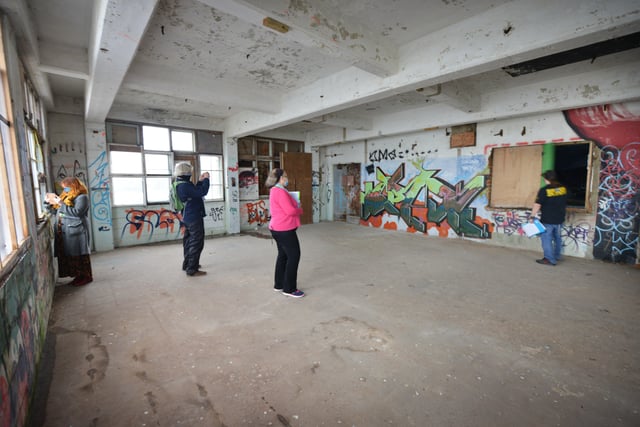 Press tour of the Old Observer Building in Hastings on 28/10/20. Photo Justin Lycett SUS-201028-145825001