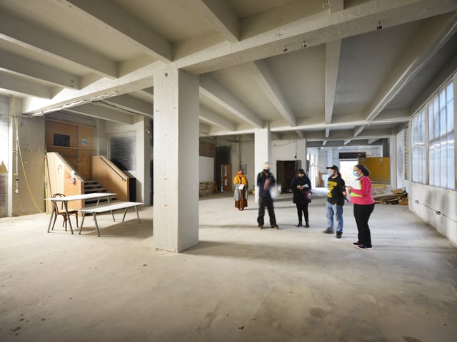 Press tour of the Old Observer Building in Hastings on 28/10/20. Photo Justin Lycett SUS-201028-145931001