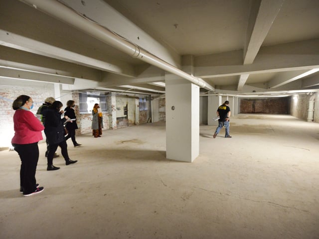 Press tour of the Old Observer Building in Hastings on 28/10/20. Photo Justin Lycett SUS-201028-150010001