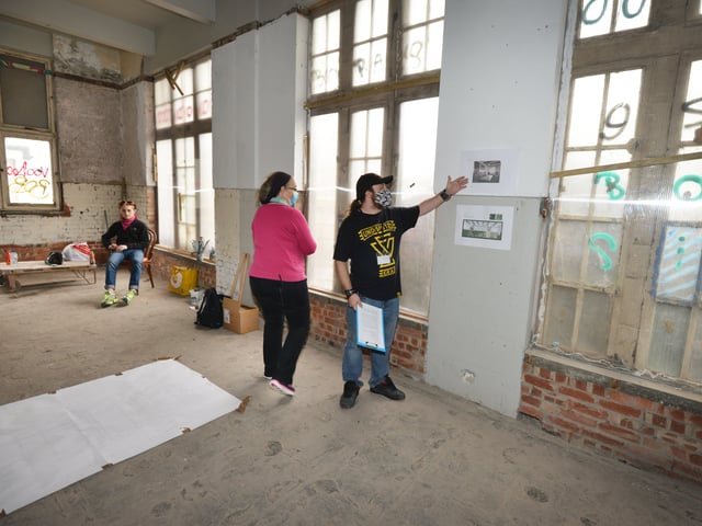 Press tour of the Old Observer Building in Hastings on 28/10/20. Photo Justin Lycett SUS-201028-150052001