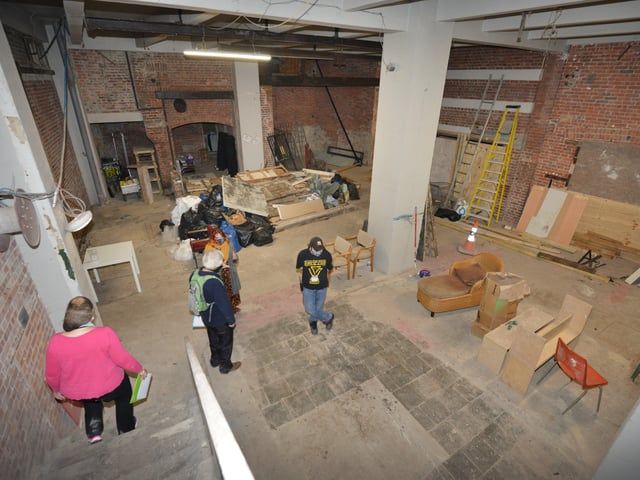 Press tour of the Old Observer Building in Hastings on 28/10/20. Photo Justin Lycett SUS-201028-150119001