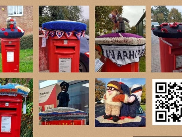 This will be the third year that the group have created a knitted display for Remembrance Day