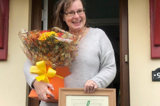 Sheila Marsden, winner of Rustington Parish Council's 2020 Parishioners' Award
