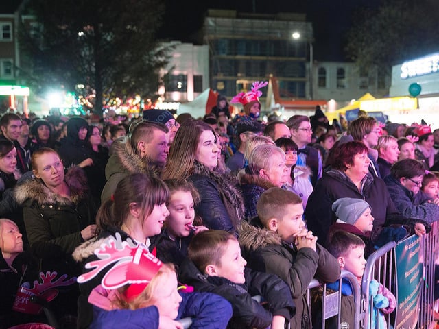 The Market Square was packed in 2015