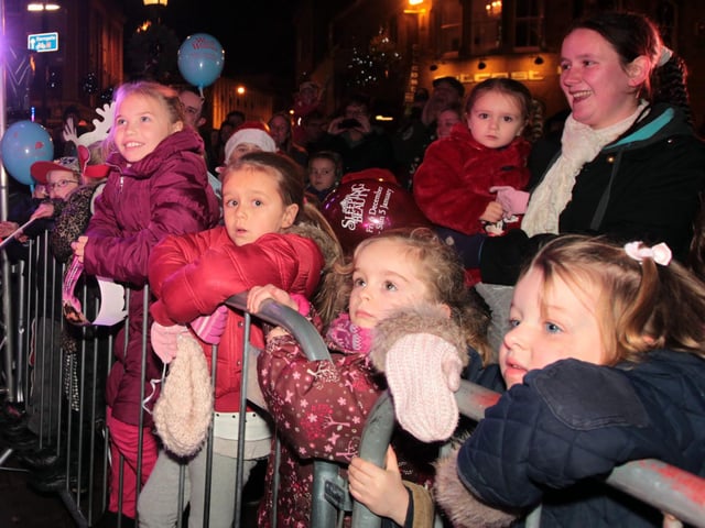 Youngsters in the crowd in 2013
