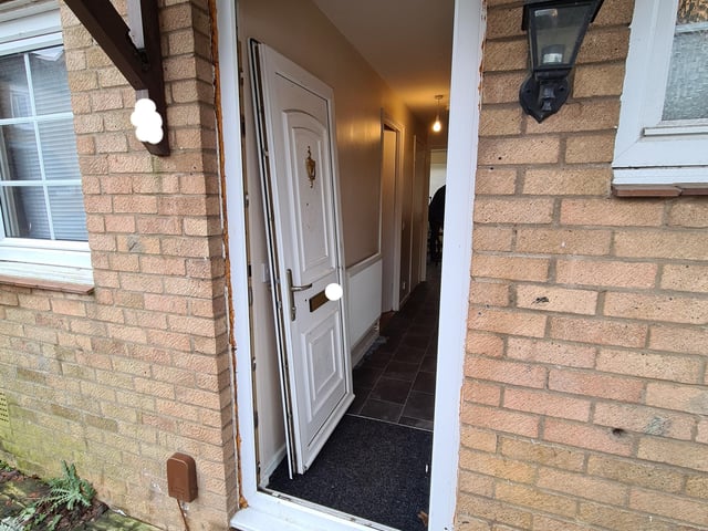 Police images from the raids