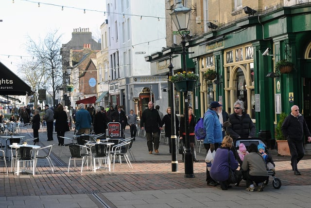 Warwick Street in January 2009. Picture: Stephen Goodger
