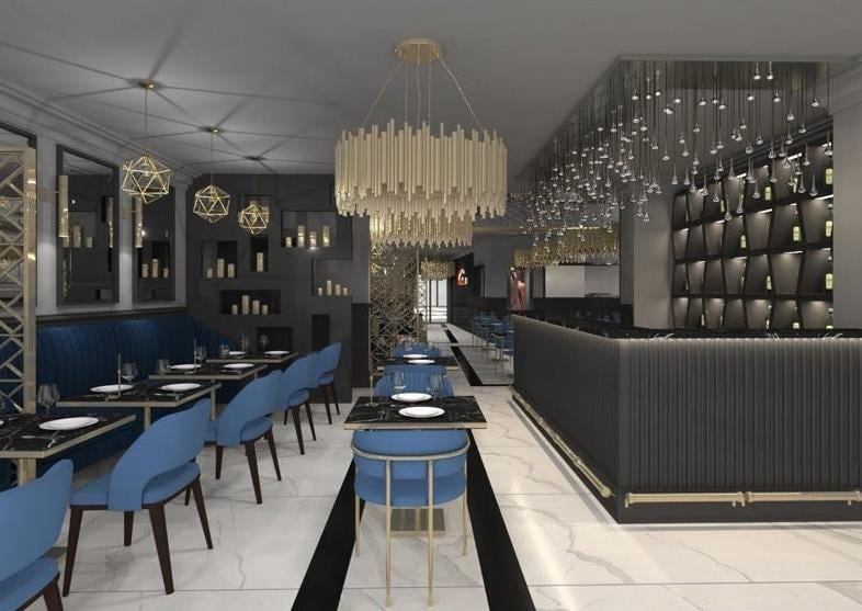The ground-floor Meat & Meet restaurant.