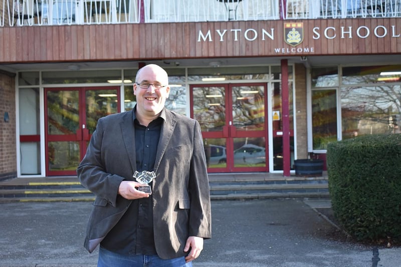 The final individual winner was Myton School headteacher Andy Perry who was commended for minimising the impact of school disruption and online learning on his students.
