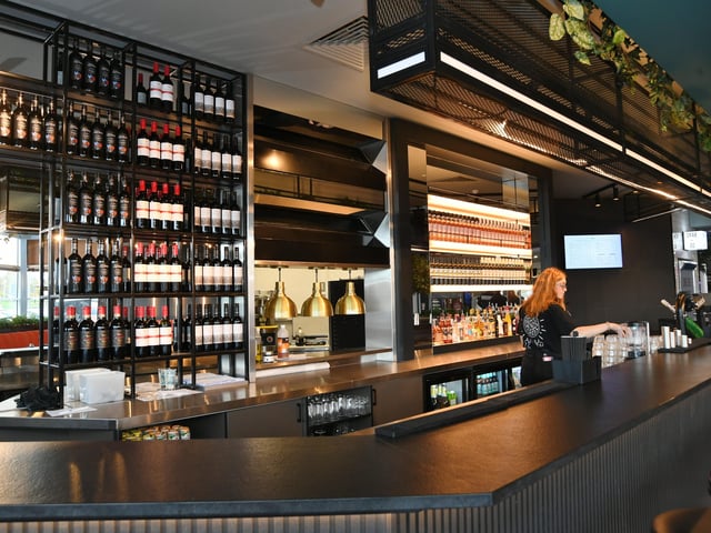 PizzaLuxe at the Extra Services, junction 17 on the A1M.