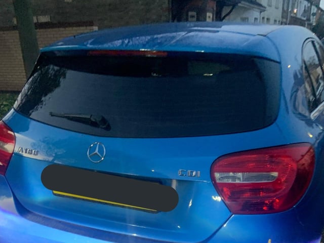 Officers said on social media: "Vehicle stopped in Peterborough. This guy was only disqualified a few weeks ago at court. But here he is driving again Thumbs downPouting face Reported and vehicle seized."