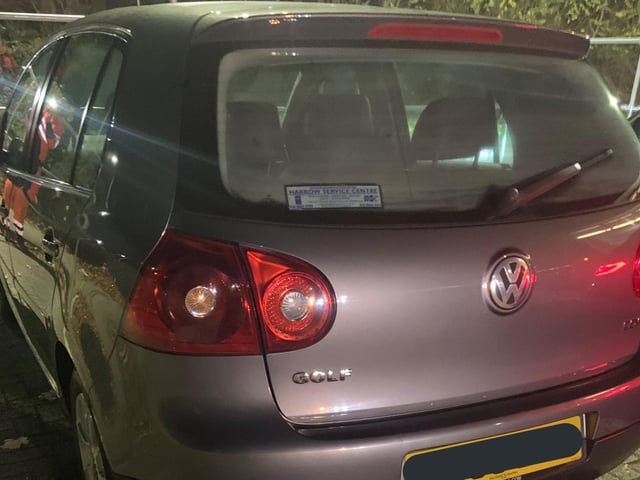 Officers said on social media: "Vehicle stopped in Peterborough. The driver of this has no licence or insurance."