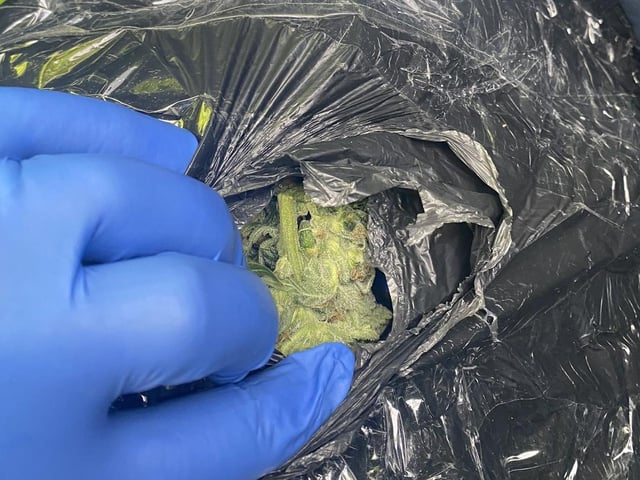 Officers said this stolen car from Lincs was located and stopped in Crowland. They said: "Three occupants arrested and a big bag of cannabis in the boot. Lincolnshire police came to our aid."
