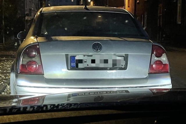 Officers elsewhere in the region said the driver of this vehicle is a UK resident and therefore shouldn’t be using it on foreign plates. Vehicle seized and driver reported to DVLA.