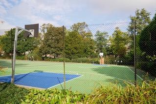 Refurbishment of the Tennis and Basketball Courts Christchurch Gardens.