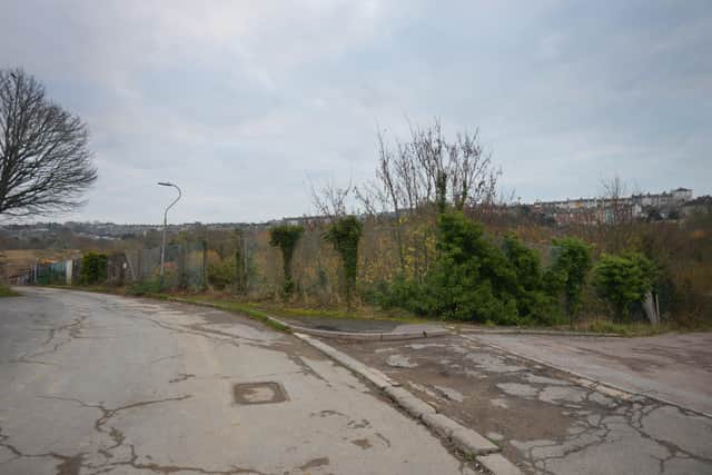 The land where Broomgrove Power Station in Hastings once stood, Firtree Road. SUS-211124-090916001