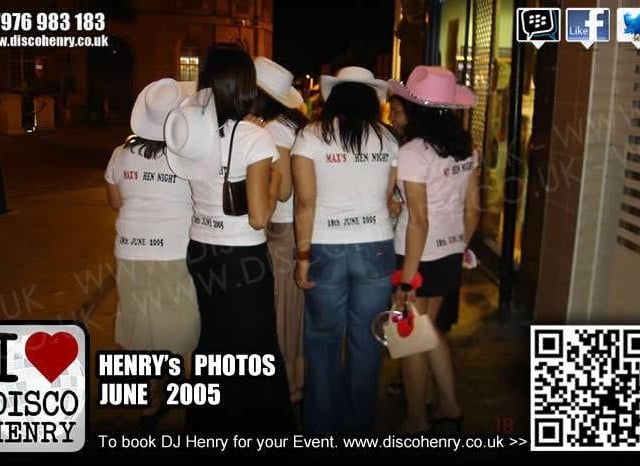 A night out in Northampton back in June 2005. Photo: Disco Henry