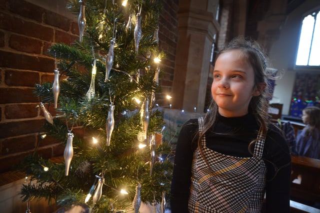 Christmas Tree Festival 2021 at St Michael and All Angels, Glassenbury Drive, Bexhill. SUS-211213-070016001