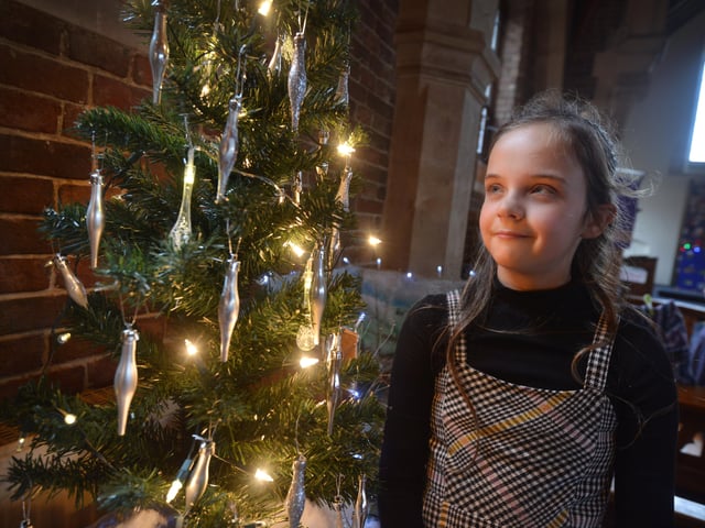 Christmas Tree Festival 2021 at St Michael and All Angels, Glassenbury Drive, Bexhill. SUS-211213-070016001