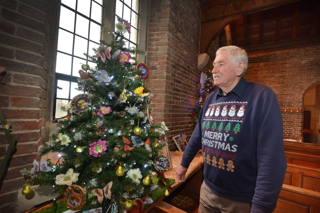 Christmas Tree Festival 2021 at St Michael and All Angels, Glassenbury Drive, Bexhill. SUS-211213-070055001