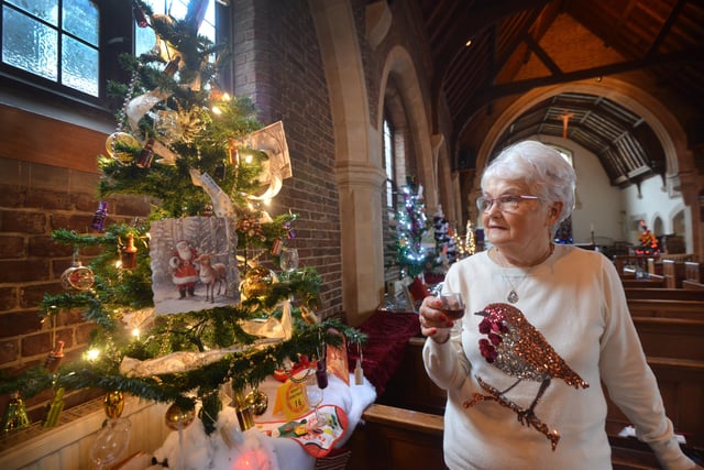 Christmas Tree Festival 2021 at St Michael and All Angels, Glassenbury Drive, Bexhill. SUS-211213-070042001