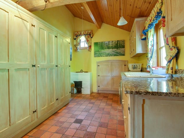 The utility room.