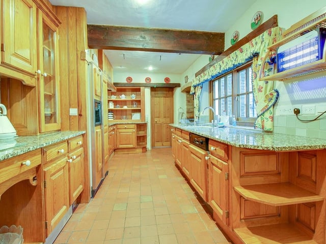 The kitchen.