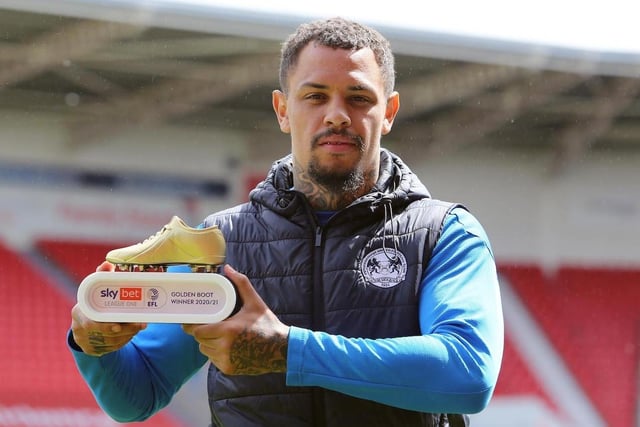 Posh's key man was given a rest at Doncaster after playing the previous 45 league matches but he picked up his deserved reward for a sensational season, in which he scored 31 league goals and 33 in total.