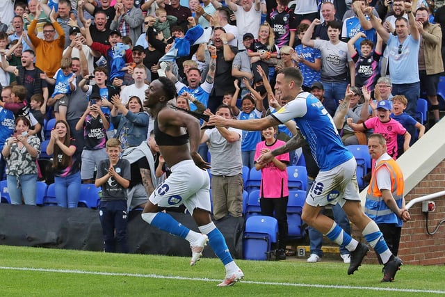 Posh's first win back at Championship level was certainly a dramatic one. In front of the TV cameras aswell, Harrison Burrows and Siriki Dembele scored in stoppage time as Posh overturned a 1-0 deficit right at the death. Cue wild celebrations with a 100th minute winner.