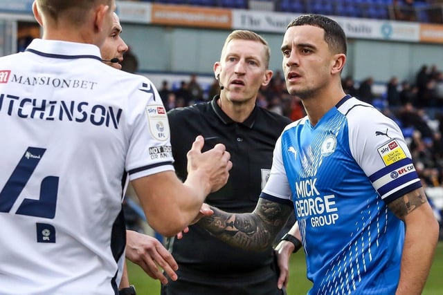There was a changing of the guard as Posh beat Millwall in December. Ollie Norburn took the armband for the first time after impressing Darren Ferguson since his arrival from Shrewsbury in the summer. His captaincy got off to the best possible start.