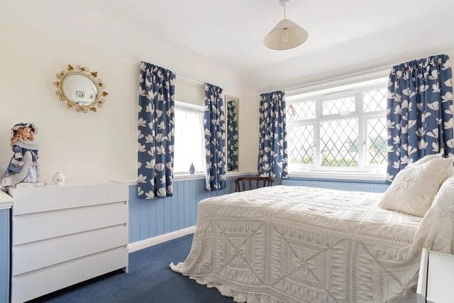 One of the elegant bedrooms. Picture: Hamptons - Haywards Heath Sales.