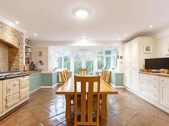 Another view of the beautiful kitchen. Picture: Hamptons - Haywards Heath Sales.
