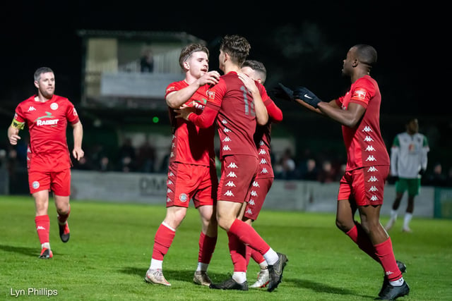 Action and crowd pictures from the Rocks-Rebels Sussex Senior Cup tie at Nyewood Lane, which Worthing won 2-0 / Pictures: Lyn Phillips and Trevor Staff