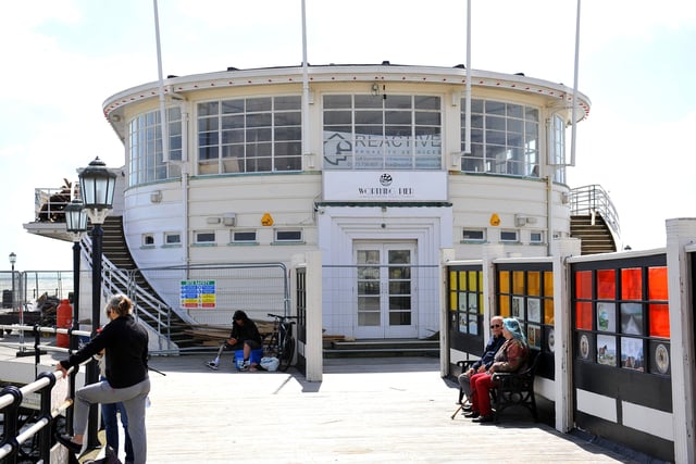 Walk along Worthing Pier, winner of the 2019 Pier of the Year Award, or even walk under it when the tide is out. There are fun picture windows, amazing artworks and the little amusement arcade to enjoy.