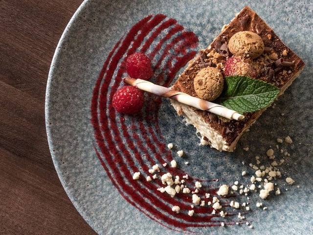 Available for one night only, The Tolly in Towcester is offering an exclusive Valentine's Day menu consisting of three courses, a glass of prosecco on arrival and a red rose for each couple at £50 per person. Dishes include baked camembert, cannon of lamb and dark chocolate fondant. Call 01327 354031 to book.