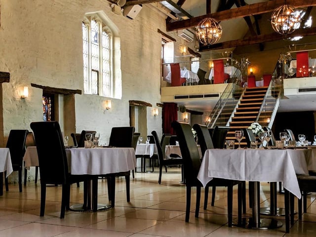 Feast on a sumptuous three course meal, live acoustic music and a glass of Prosecco on arrival at The Church bar and restaurant in Northampton. Items on their Valentine's menu include sun blush tomato and basil pesto arancini, rare beef fillet and wild mushroom wellington passion fruit panna cotta. Three courses cost £50 per person.