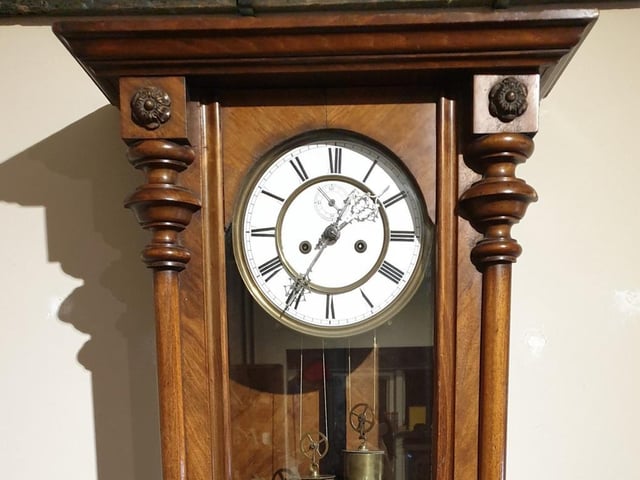 The clock has been restored.