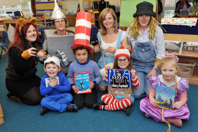 World Book Day at Goring First School in 2014