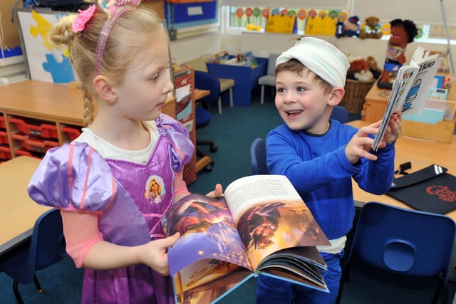 World Book Day at Goring First School in 2014