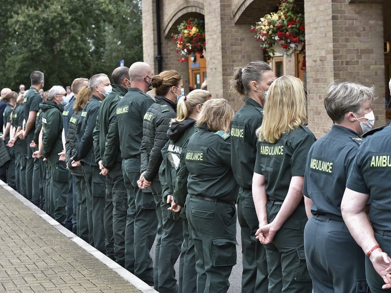 Many friends, family and former colleagues attended the funeral